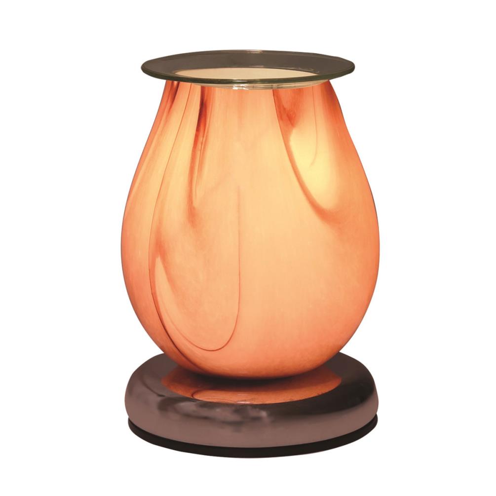 Aroma Purple Swirl Oval Touch Electric Wax Melt Warmer Extra Image 1